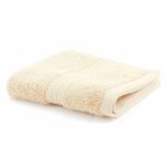 منشفة وجه سكري قطن ناعمة سادة قطعة واحدة Euro Towel