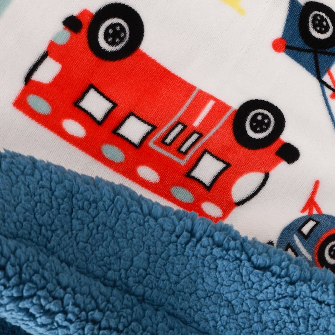  شال اطفال قطعة واحدة SUPER SOFT KIDS Cars