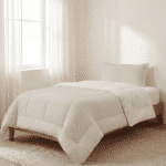 SOSOFT طقم لحاف شتوي فرو مفرد قطعتين beige