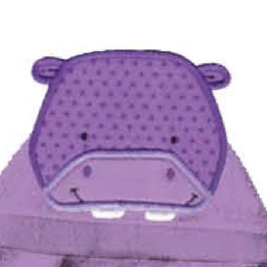 Kids robes hippo 4
