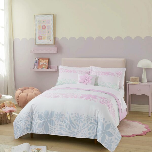 Flower Lace طقم مفرش سرير اطفال HG Juvi
