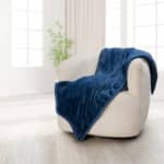 بطانية فرو شتوية ناعمة Comfy ازرق