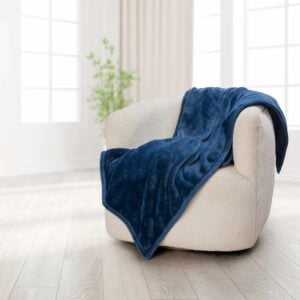 بطانية فرو شتوية ناعمة Comfy ازرق