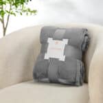 بطانية فرو شتوية ناعمة Comfy رمادي