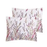 Lilac Spring طقم لحاف قطن 100% مزدوج 11 قطعة (2)