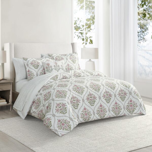 مفرش سرير Blush Domburg نفرين 8 قطع