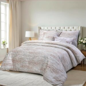 طقم مفرش سرير قطن Luxe نفرين 8 قطع