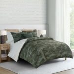 طقم مفرش سرير Green Camo نفر 8 قطع