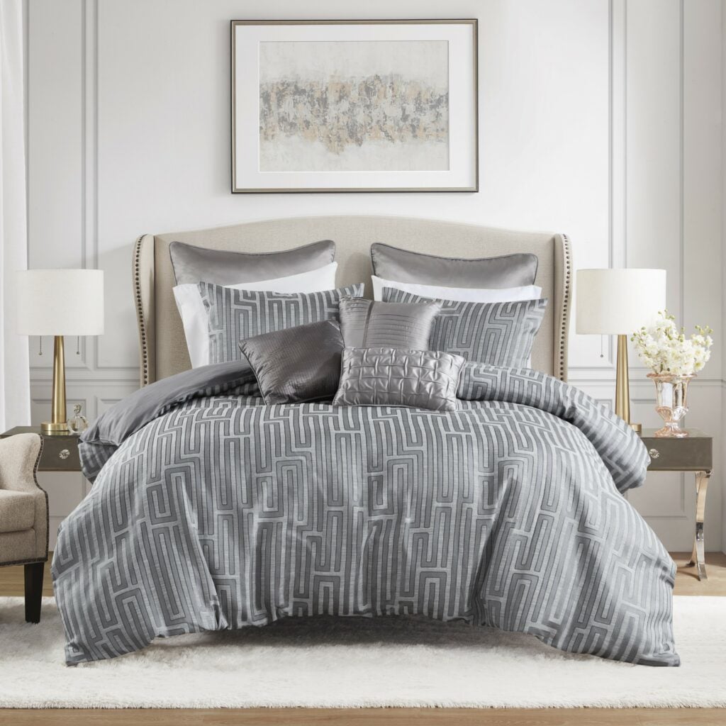 طقم مفرش سرير Royce نفرين 11 قطعة (3)