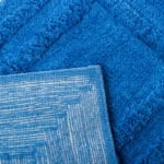 BathMat Cotton دعاسة حمام ازرق قطن