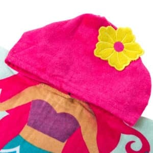 Kids Poncho منشفة حمام اطفال قطن (8)