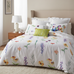 طقم مفرش قطن Bloom نفرين (1)