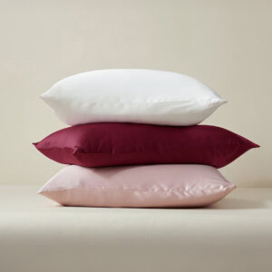 Satin Pillow غطاء مخدة نوم ساتان قطعتين (1)