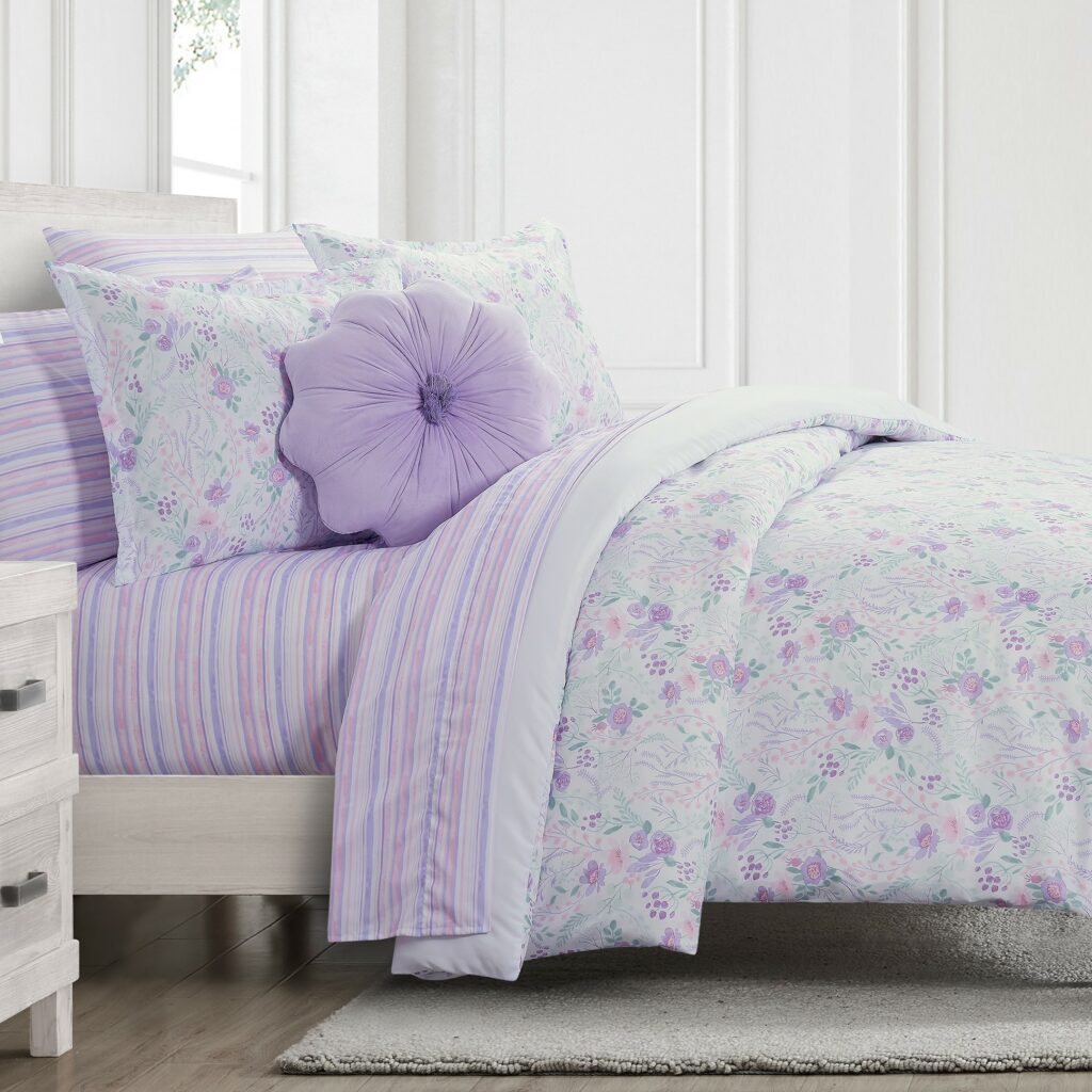 طقم مفرش سرير بنات Fredrica 8 قطع