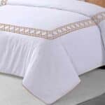 طقم مفرش سرير قطن Champagne 11 قطعة