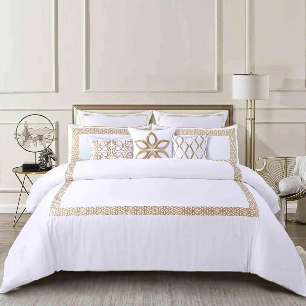 مفرش سرير قطن Folia نفرين 11 قطعة