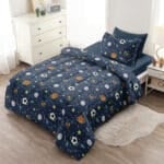 ⁦COMFORTER TWIN | طقم لحاف مفرد صغير 4 قطع⁩ - الصورة ⁦7⁩