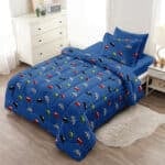 ⁦COMFORTER TWIN | طقم لحاف مفرد صغير 4 قطع⁩ - الصورة ⁦4⁩
