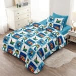 ⁦COMFORTER TWIN | طقم لحاف مفرد صغير 4 قطع⁩ - الصورة ⁦8⁩