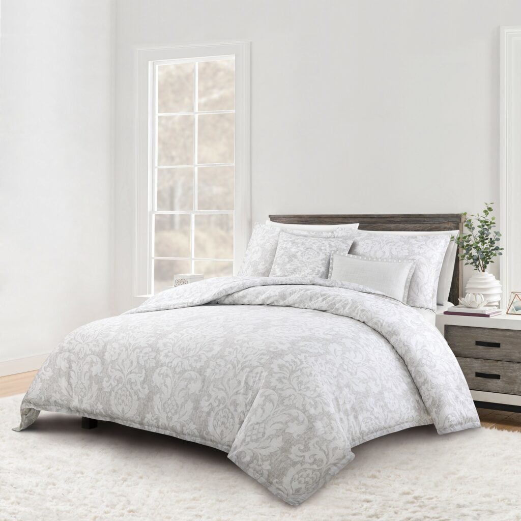 طقم مفرش سرير قطن Dakota نفرين 3 قطع