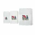 طقم مناشف حمام مطرزة من اورنج بد اند باث