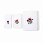 طقم مناشف حمام مطرزة من اورنج بد اند باث