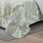 Green Feather مفرش سرير شتوي Feather نفرين 3 قطع