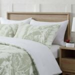 Green Feather مفرش سرير شتوي فرو Feather 3 قطع