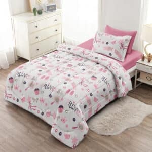 Pink Princess مفرش سرير اطفال اورنج بد اند باث