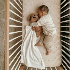 baby blanket بطانية اطفال فرو ناعمة جدا اورنج بد اند باث
