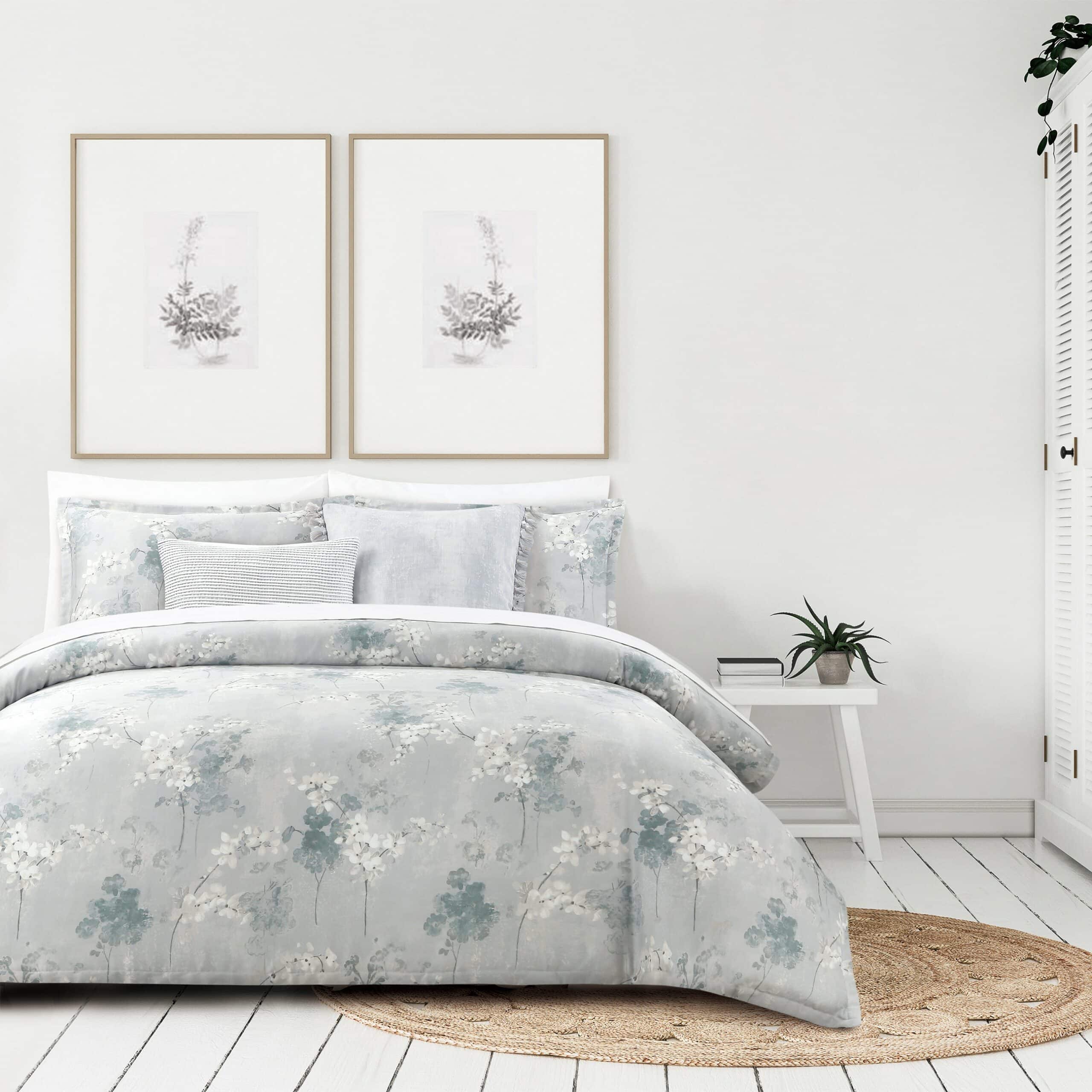 طقم مفرش سرير قطن Eileen Water Color نفر 5 قطع طقم مفرش سرير قطن Eileen Water Color نفر 5 قطع