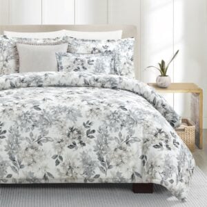 Royal Garden طقم مفرش سرير 8 قطع قطن 100% اورنج بد اند باث