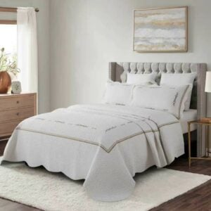 غطاء سرير بحشوة مضغوطة Farm House نفرين 3 قطع