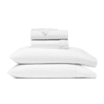 White Bleached | طقم شراشف قطن 4 قطع 360 غرزة