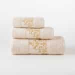 ⁦AVANTI | طقم مناشف قطن 100% مطرز 3 قطع⁩ - الصورة ⁦12⁩