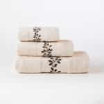 ⁦AVANTI | طقم مناشف قطن 100% مطرز 3 قطع⁩ - الصورة ⁦10⁩