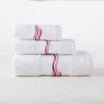 ⁦AVANTI | طقم مناشف قطن 100% مطرز 3 قطع⁩ - الصورة ⁦5⁩