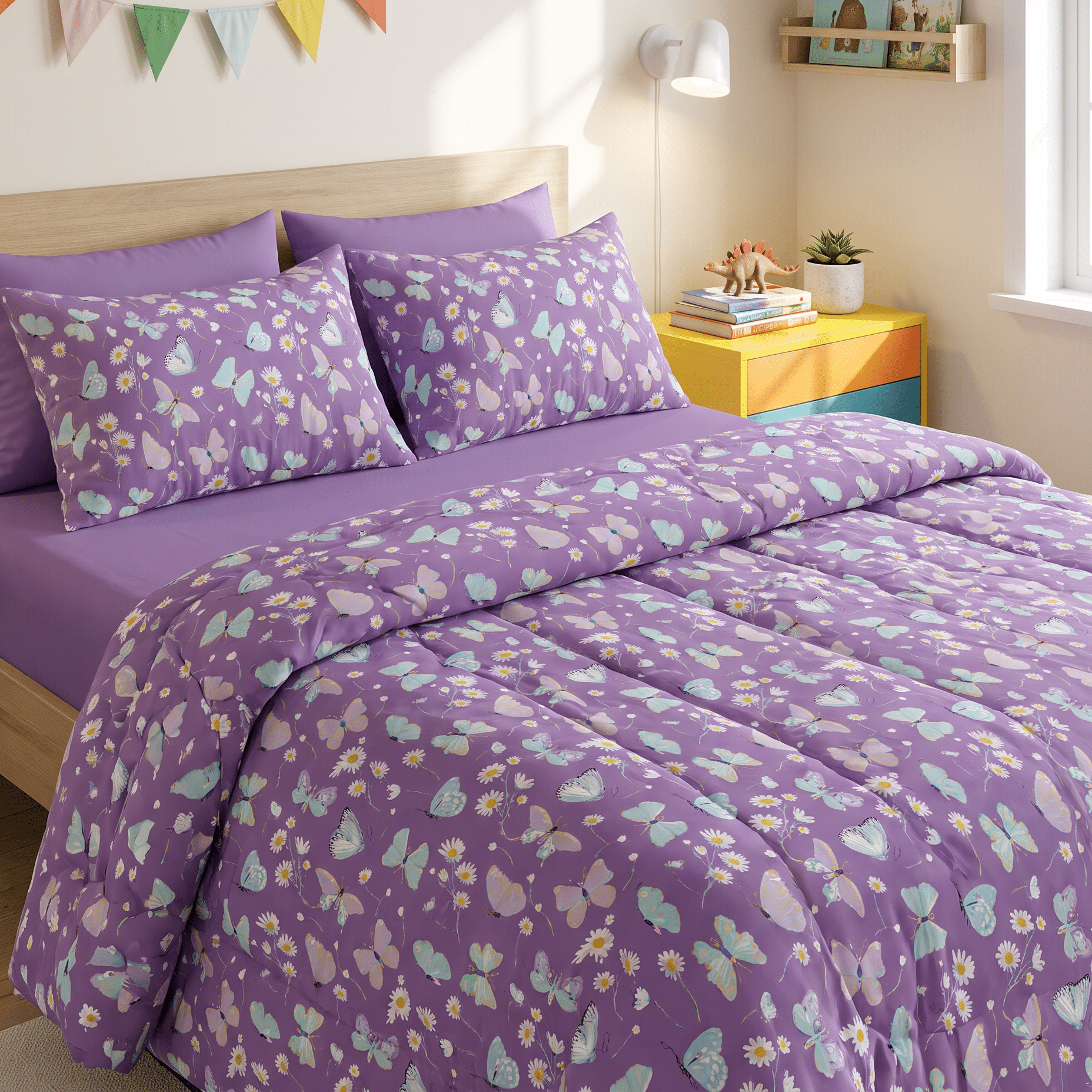 طقم مفرش سرير اطفال 4 قطع Garden Floral طقم مفرش سرير اطفال 4 قطع Garden Floral