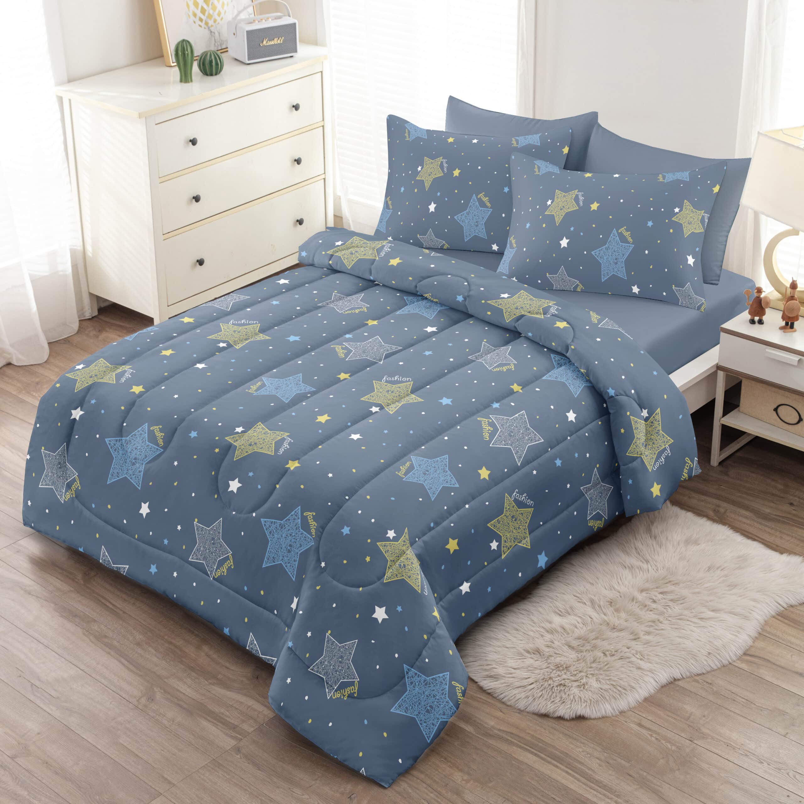 SPARKLING STARS Sparkling Star | طقم لحاف اطفال ( متوفر بمقاسات متعددة ) - الصورة 1